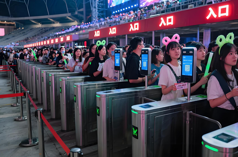 闸机租赁在演唱会的应用解决方案