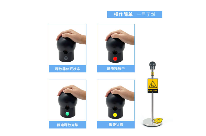 静电释放器适配不同场景布局 蒙冬智能