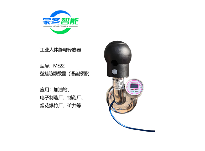 壁挂人体静电消除器 静电释放器 ME22语音